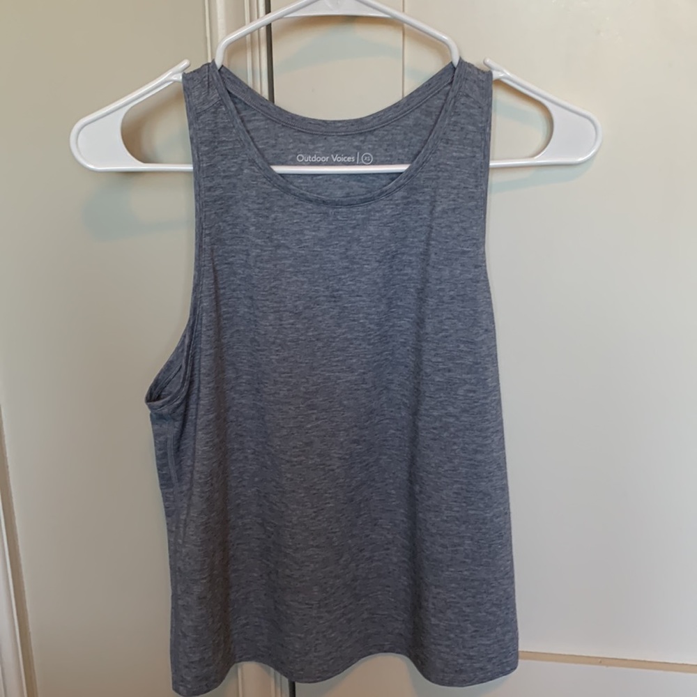 Outdoor Voices Tank-Navy